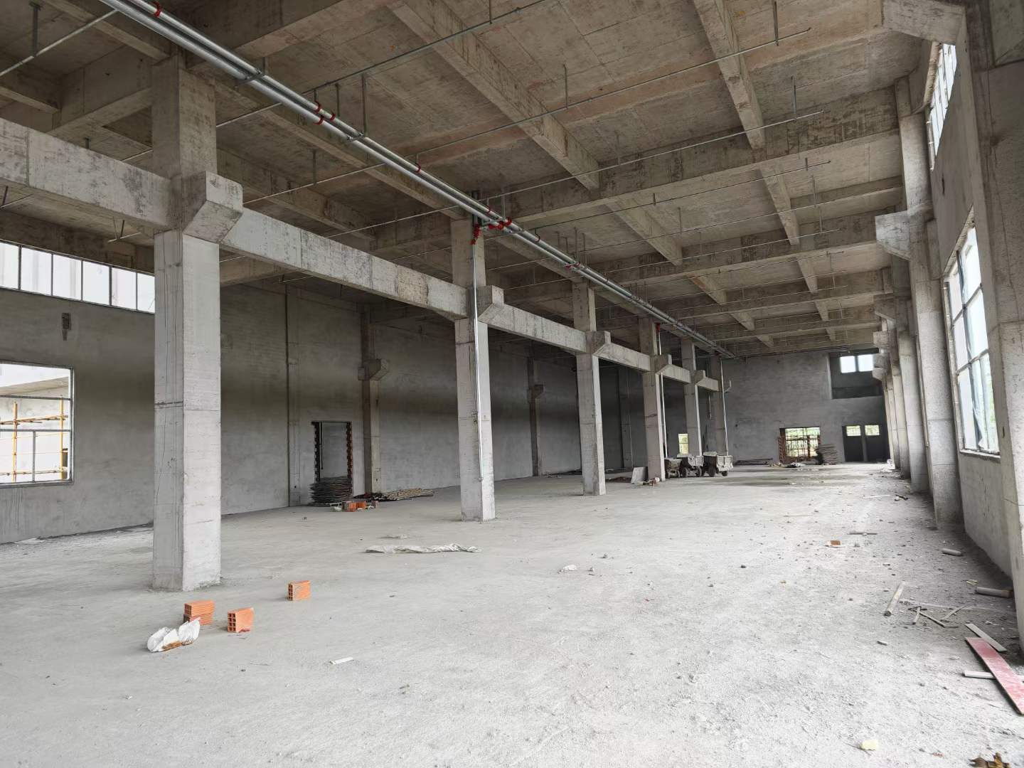 昆晋（芜湖）智能制造产业园部分建筑外架已拆除，竣工启用指日可待！